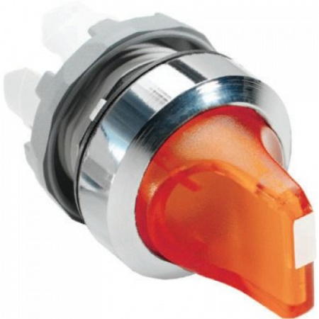 Переключатель ABB 1SFA611210R2101 M3SS1-21R 3-х поз. с подсветкой красный